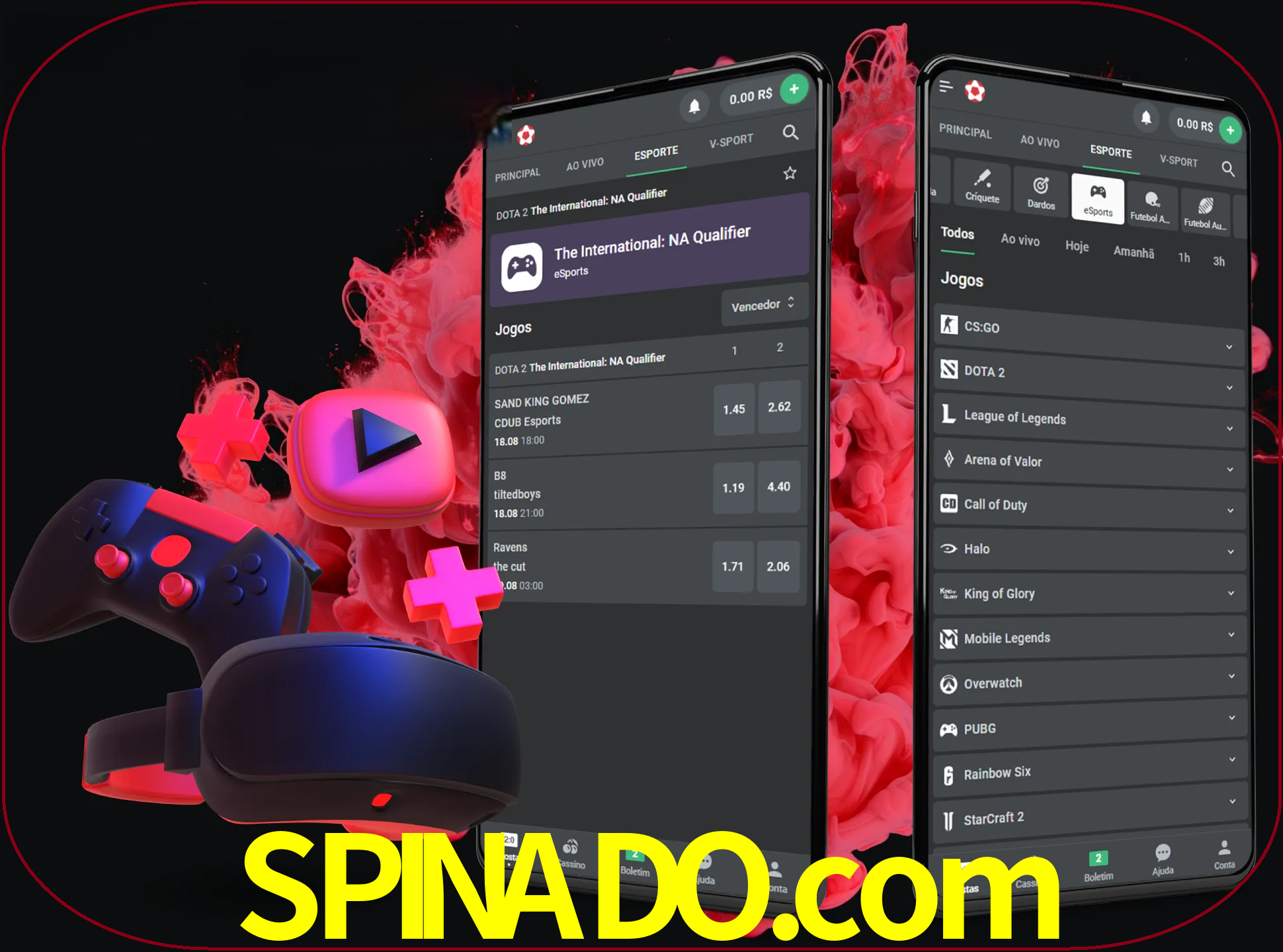 Para ter a aplicação móvel spinado no seu smartphone, basta descarregar o ficheiro apk e seguir as instruções.