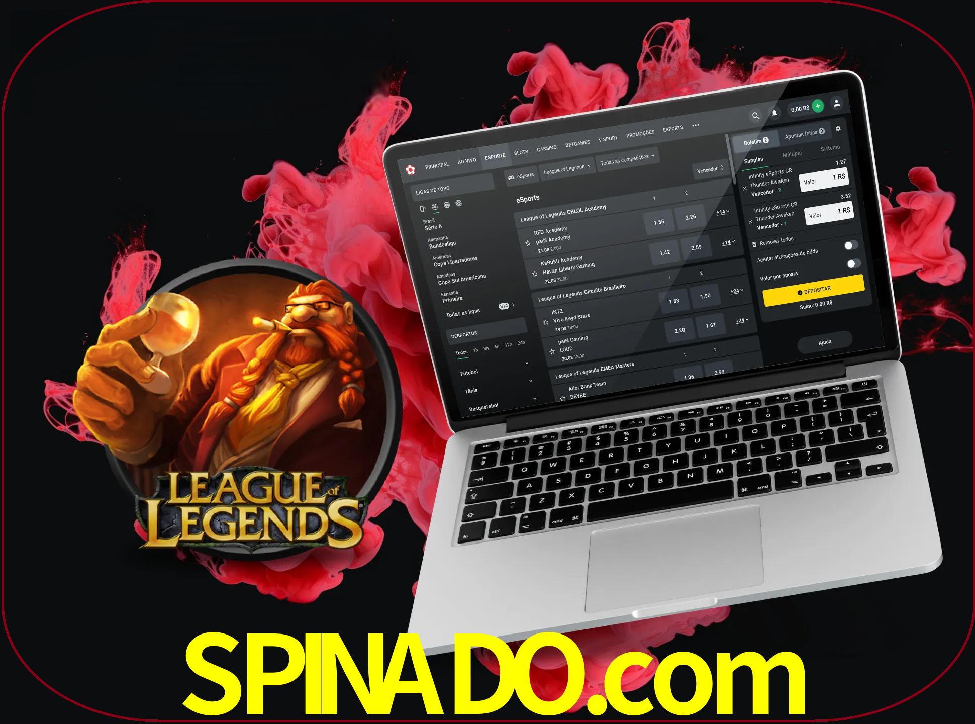 Se é um fã deste jogo, muitos torneios fantásticos que o vão surpreender estão disponíveis no spinado.