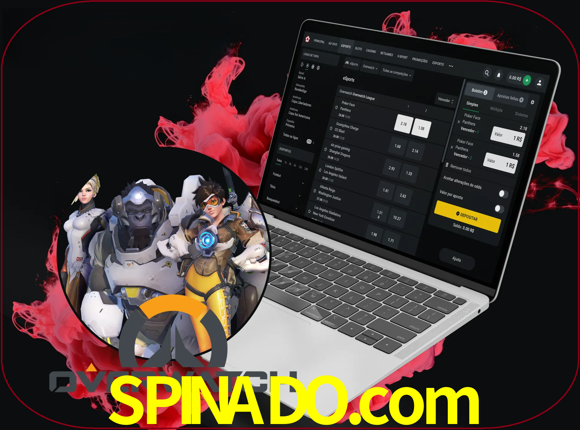 Os fãs deste fantástico jogo apreciarão a abundância de jogos e podem também ganhar dinheiro real apostando no spinado.