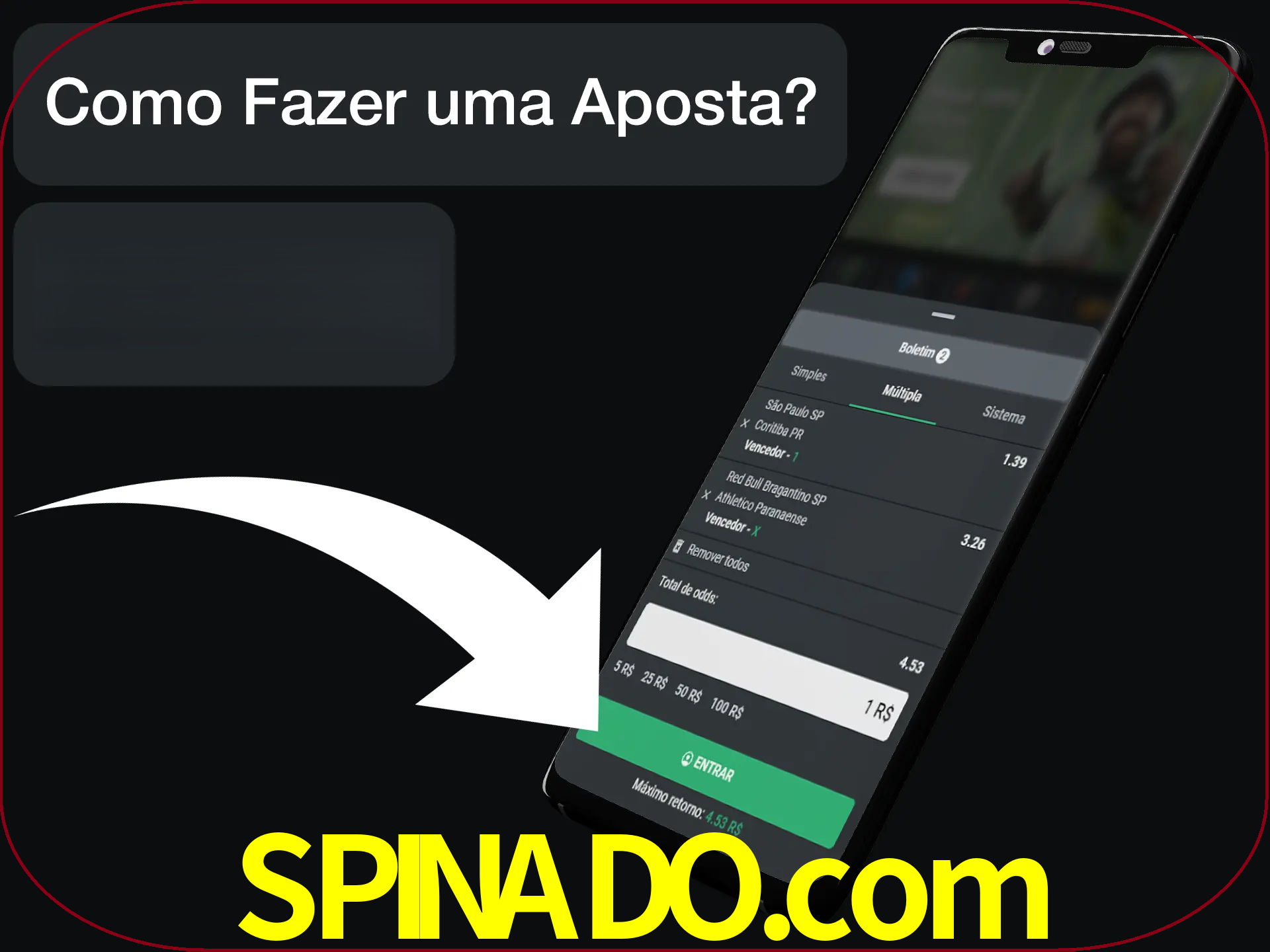 Preencha sua aposta e aguarde o resultado.
